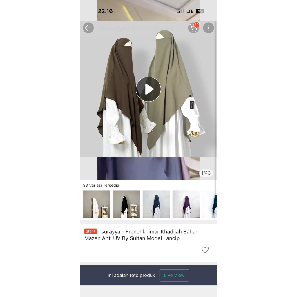 pl french khimar tsurayya mazen L