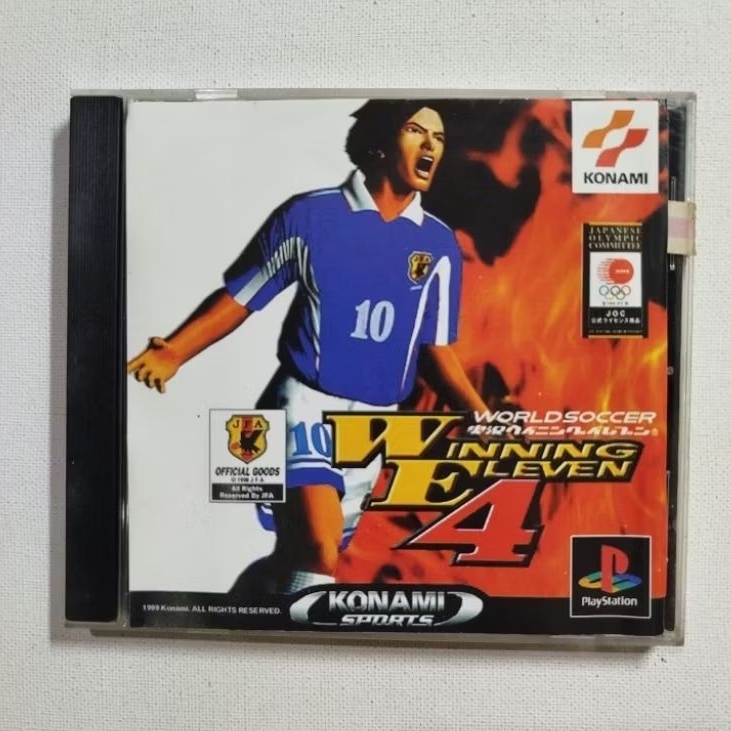 CD GAME PLAYSTATION PS1 WINNING ELEVEN 4