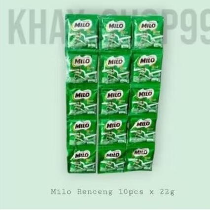 milo renceng 22 gr isi 10 pcs