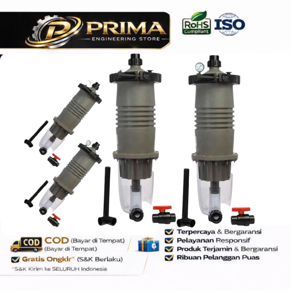 SAA - Filter Kolam Renang Waterco Multicylone 16 Ultra Plus + Catridge C75