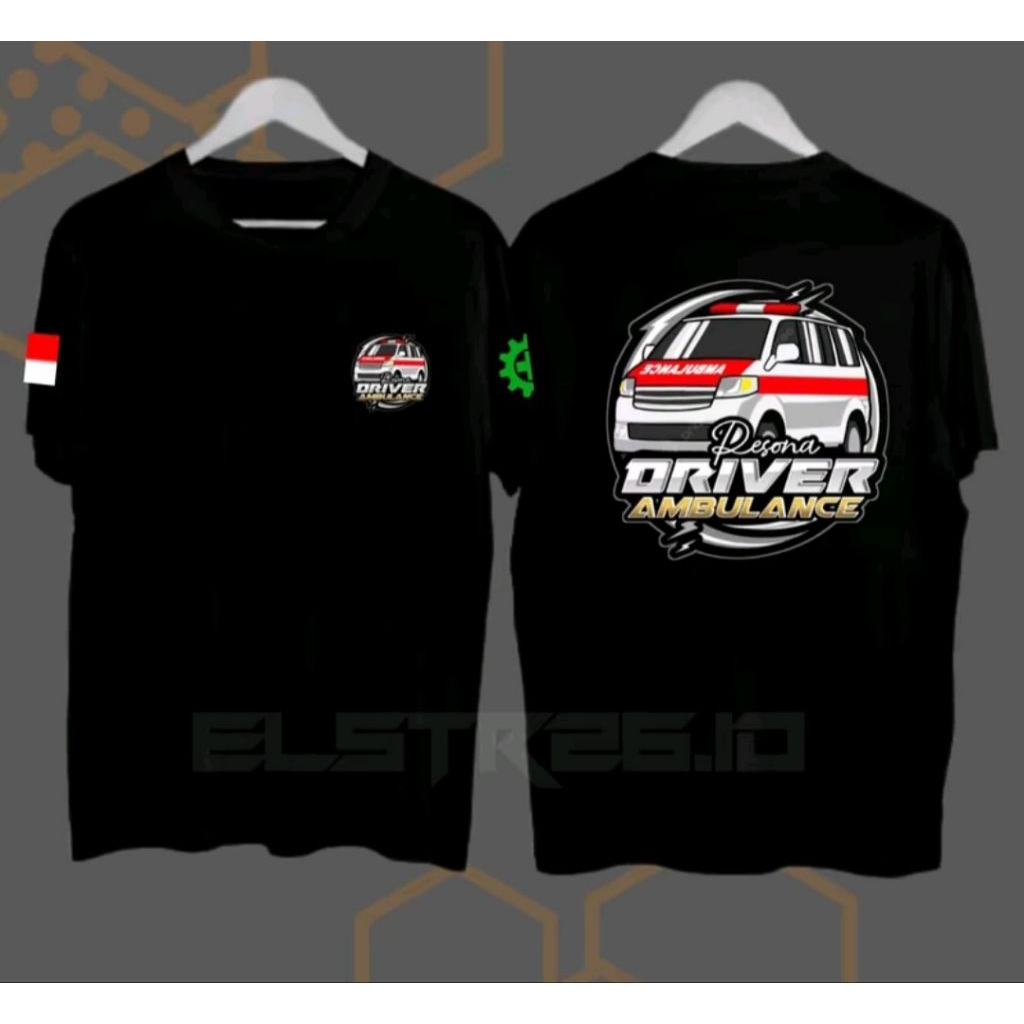 KAOS PESONA DRIVER AMBULANCE BULAT
