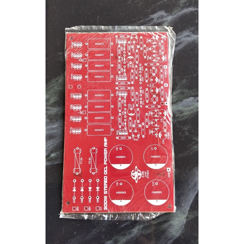 PCB Power Amplifier 300W OCL Stereo S-066