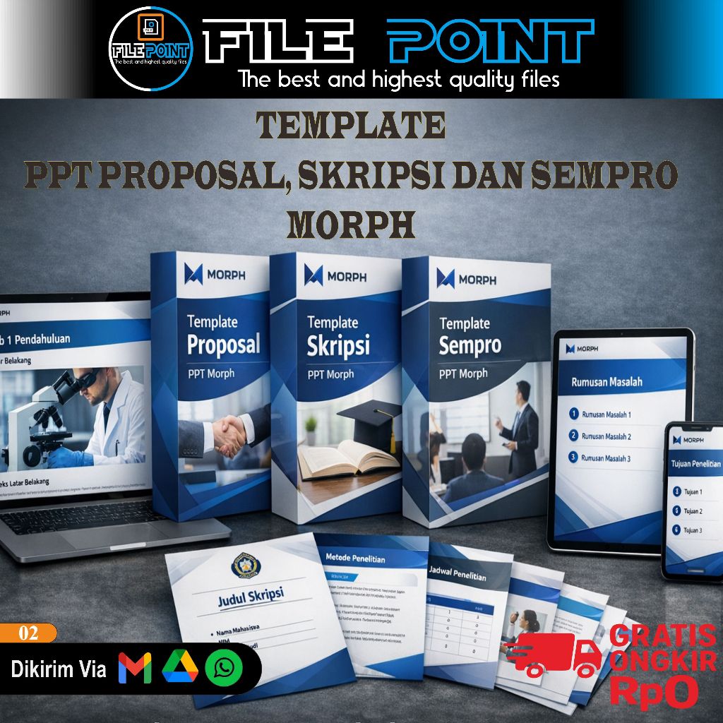 Template PPT PROPOSAL, SKRIPSI DAN SEMPRO MORPH