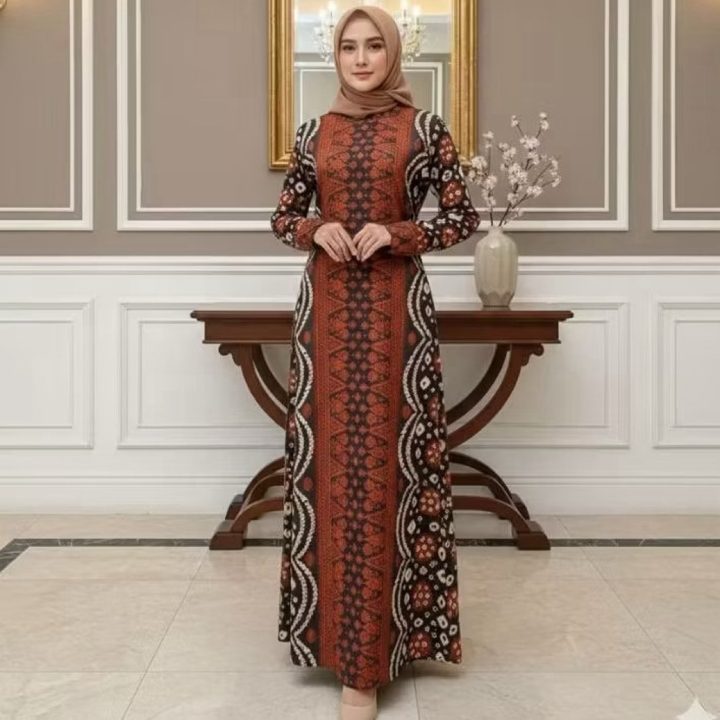 Gamis Jumputan Palembang