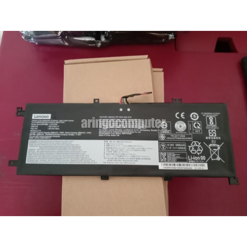 NBPart (Baterai) Lenovo YOGA X1 GEN 3 L17C4P71 ORI