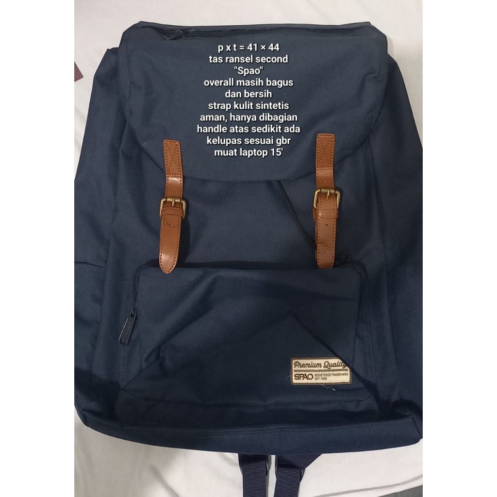 Tas Ransel Second SPAO