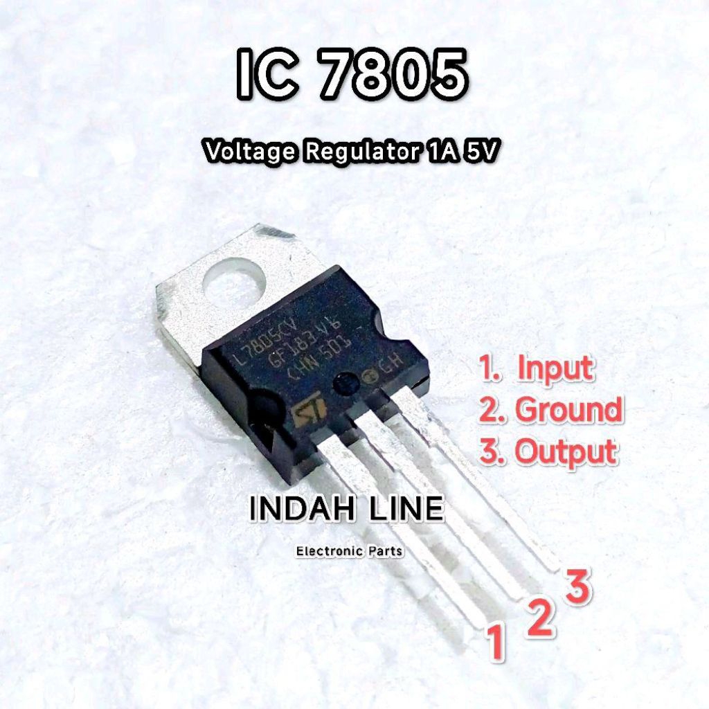 7805 L7805 L7805CV AN7805 Voltage Regulator 5 Volt TO-220