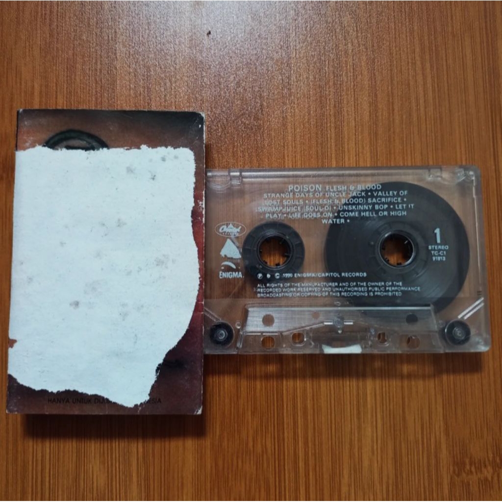 Kaset Poison - Flesh & Blood