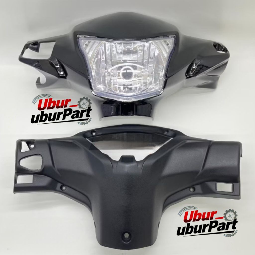 Totok Kepala Revo Fit Fi Revo Injeksi Hitam Komplit / Batok Honda Revo Fi