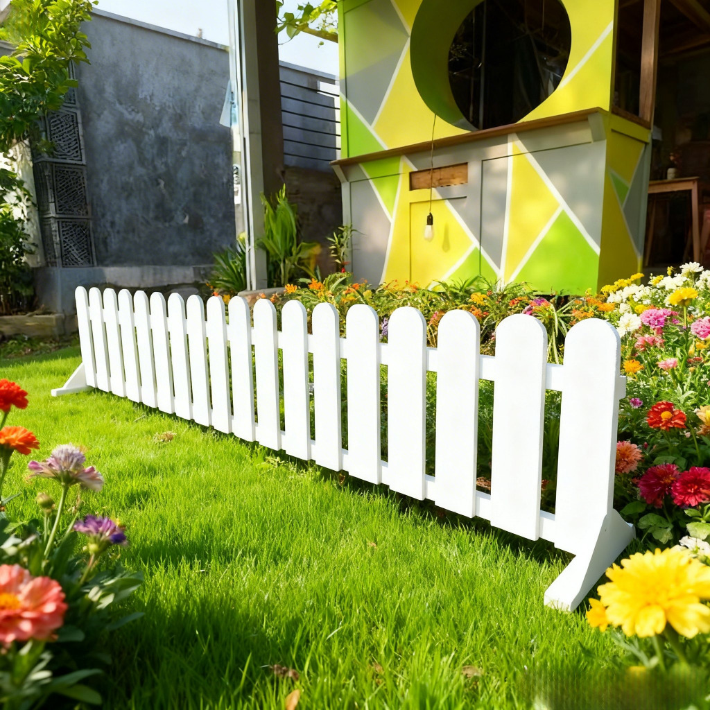 Pagar Kayu Serbaguna Pagar Mini Penyekat Sekat Ruangan Pembatas Bermain Anak