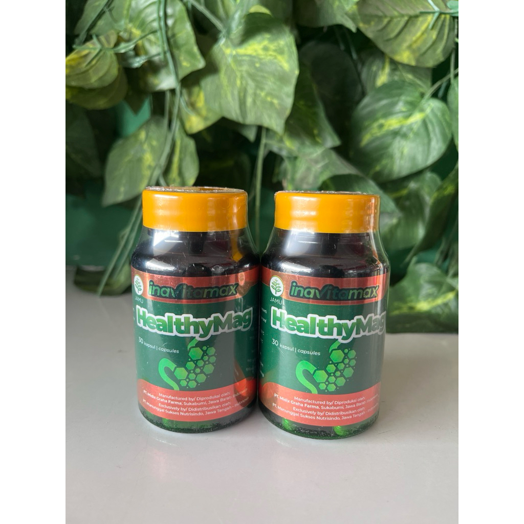 Inavitamax HealthyMag 30 Kapsul - Memperbaiki Kesehatan Pencernaan
