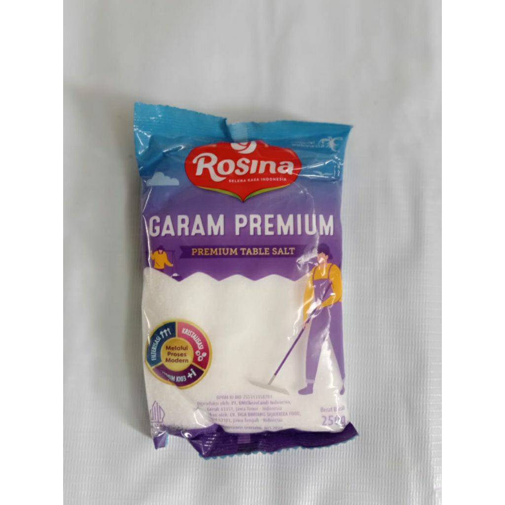 Garam Rosina premium 250gr sembako murah sembako hemat sembako praktis sembako mini