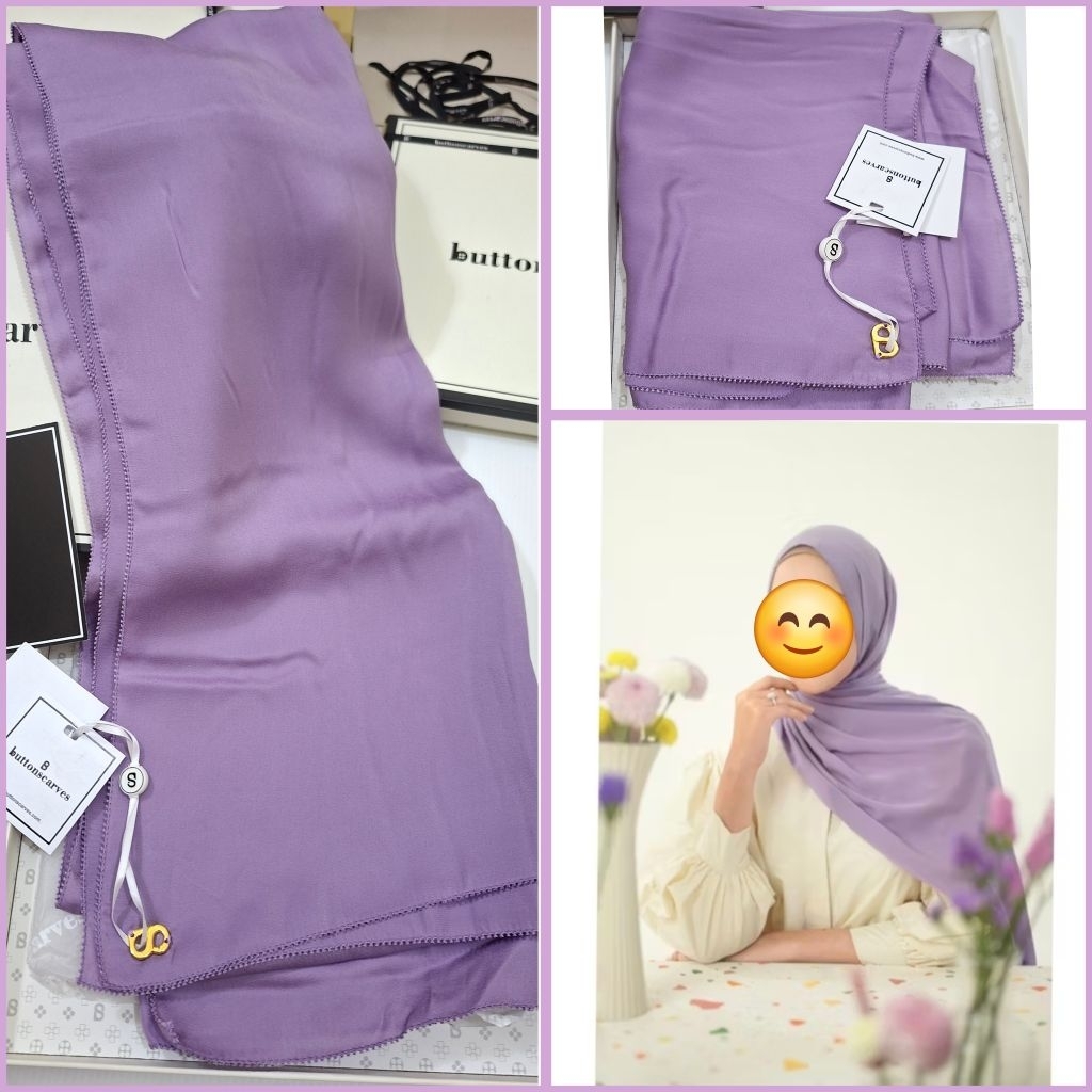 BUTTONSCARVES Zara Shawl Pasmina - Rhapsody | Ori New