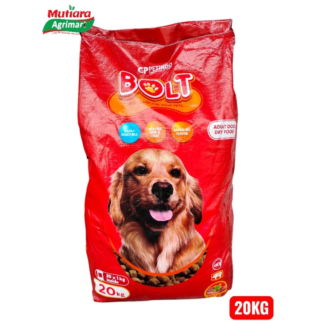 KARUNGAN BOLT DOG 20KG // PAKAN ANJING KARUNGAN