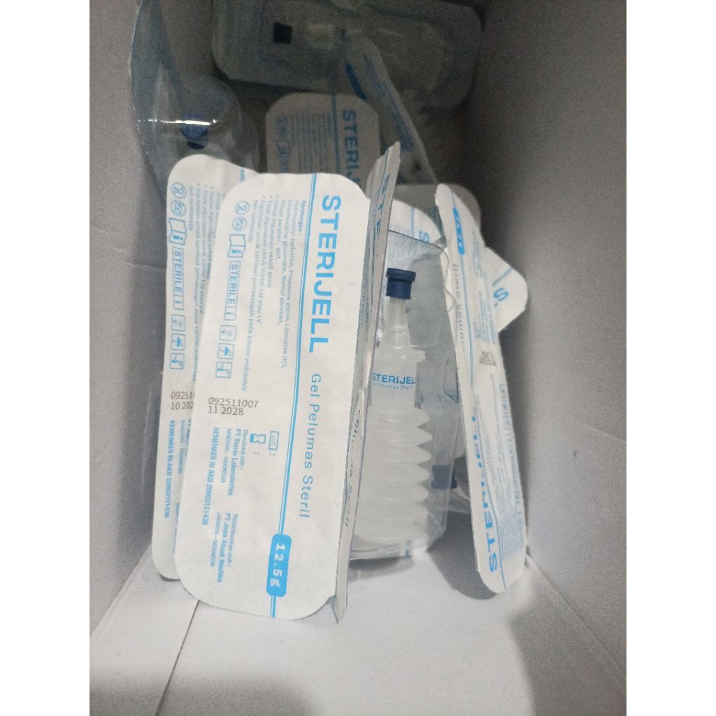Sterijell Gel Steril untuk NGT catheter 12.5g tube sterijell