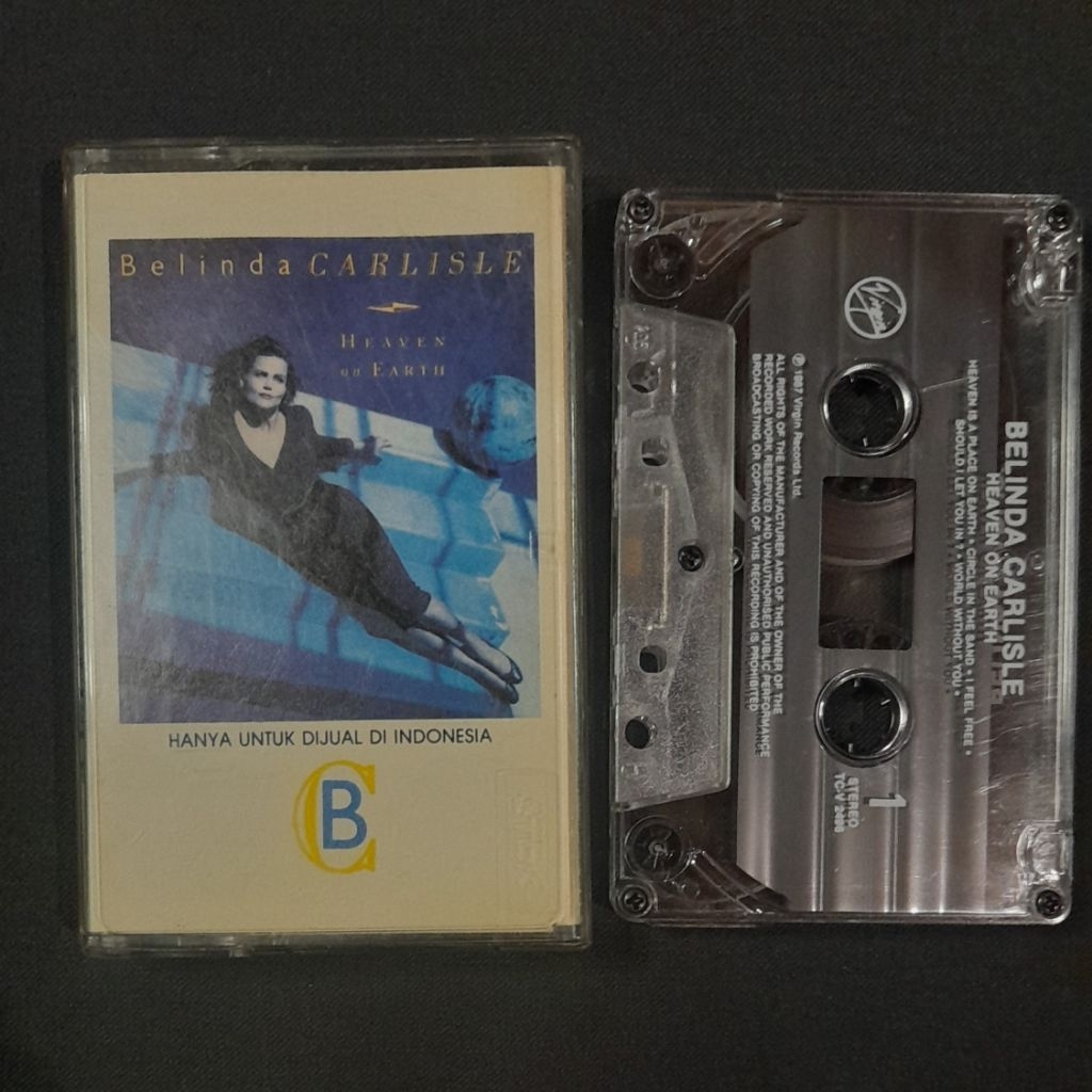 Kaset Belinda Carlisle - Heaven on Earth