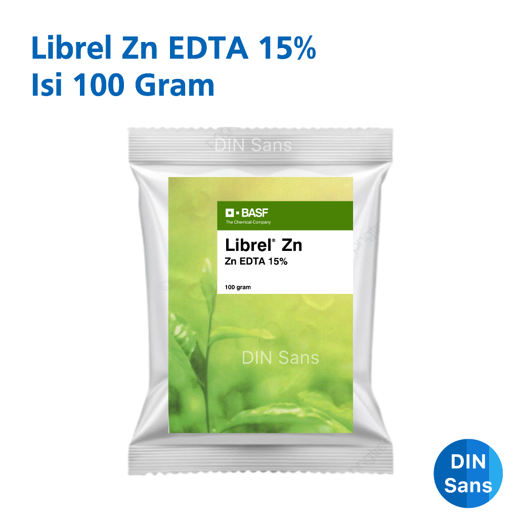 Librel Zn EDTA 14% BASF Pupuk Mikro Isi 100 Gram