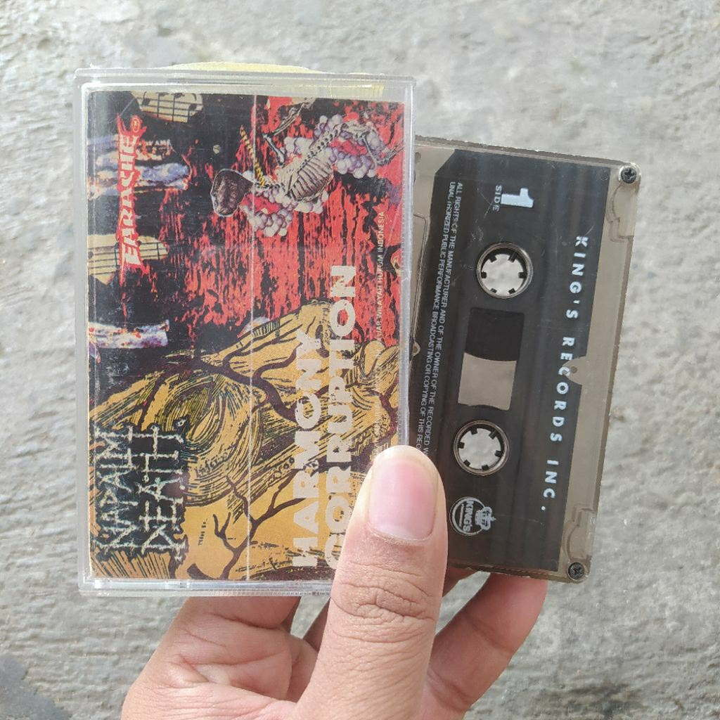 Kaset Pita Napalm Death - Harmony Corruption