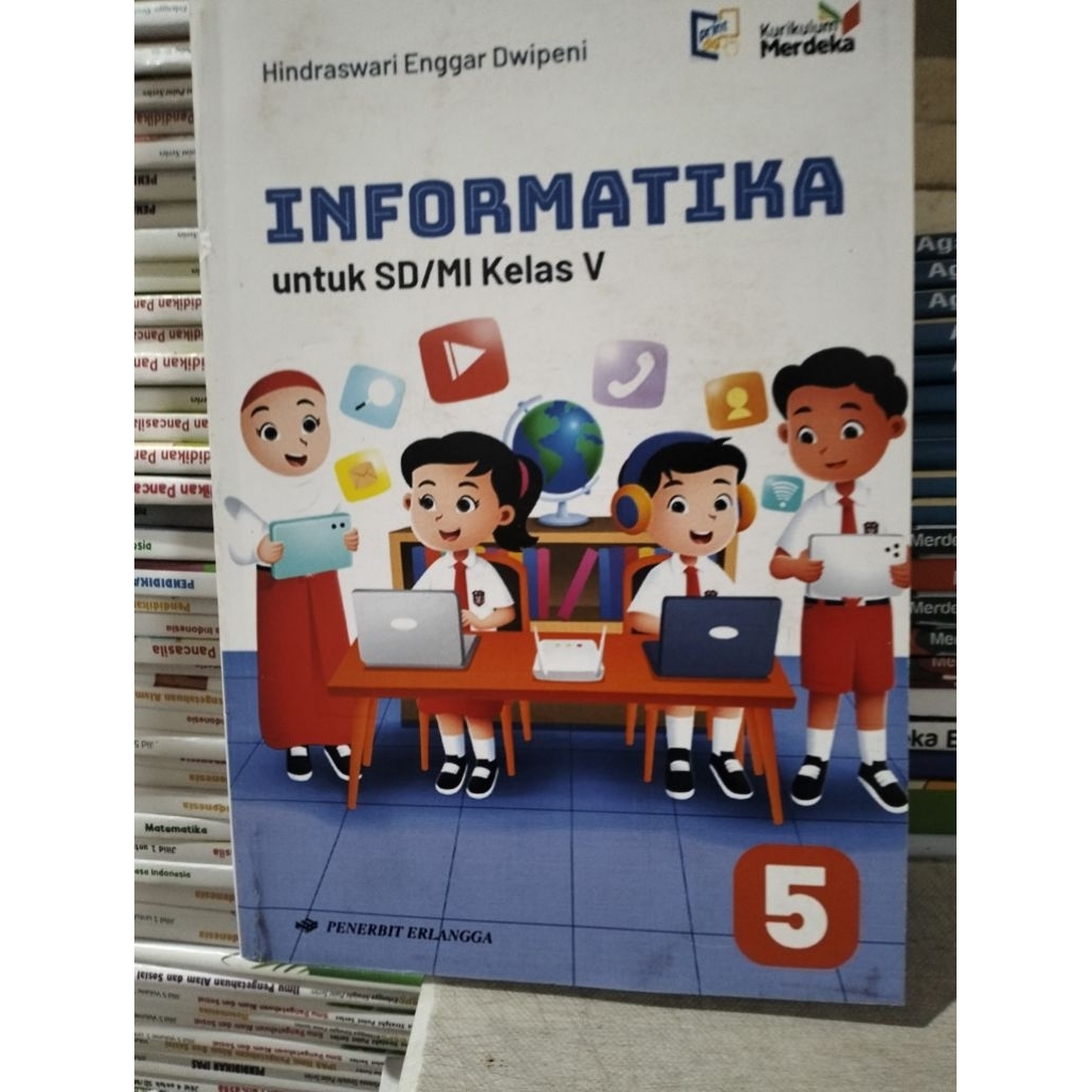 buku informatika kelas 5 SD Erlangga