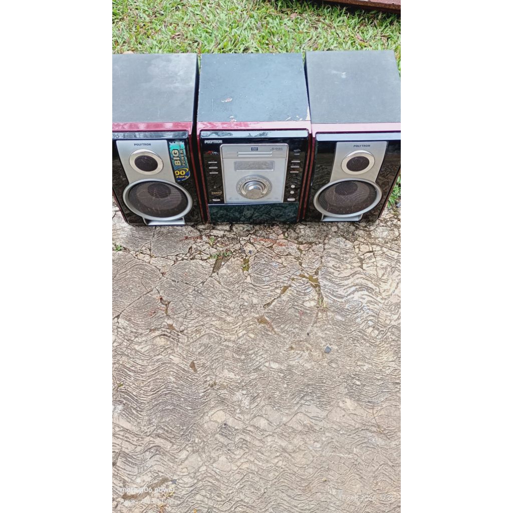 hifi xcel Polytron bekas normal