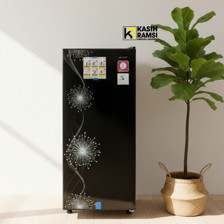 KULKAS SHARP 1 PINTU SJ-X197 MG DP