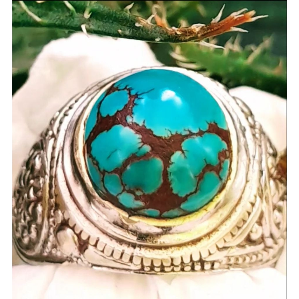 Pirus Persia Hijau Tosca ceplok kuro urat emas HQ