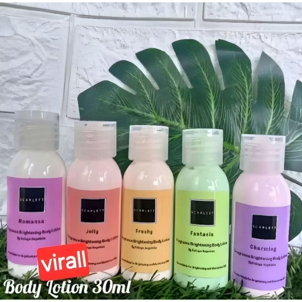 HANDBODY SCARLETT UK-30ML BODY LOTION MENCERAHKAN KULIT ALL VARIAN CHARMING/ROMANSA/JOLLY/FRESHY/HAP