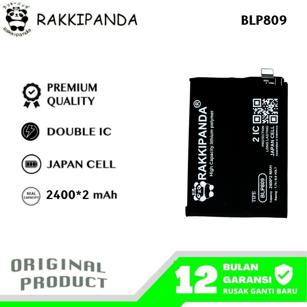 RakkiPanda - BLP809 Realme Q2 PRO / Realme GT Master Edition Batre Batrai Baterai