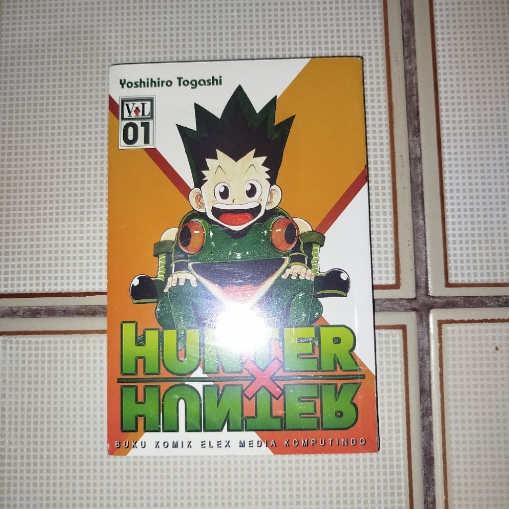 Komik Hunter x Hunter vol 1 segel