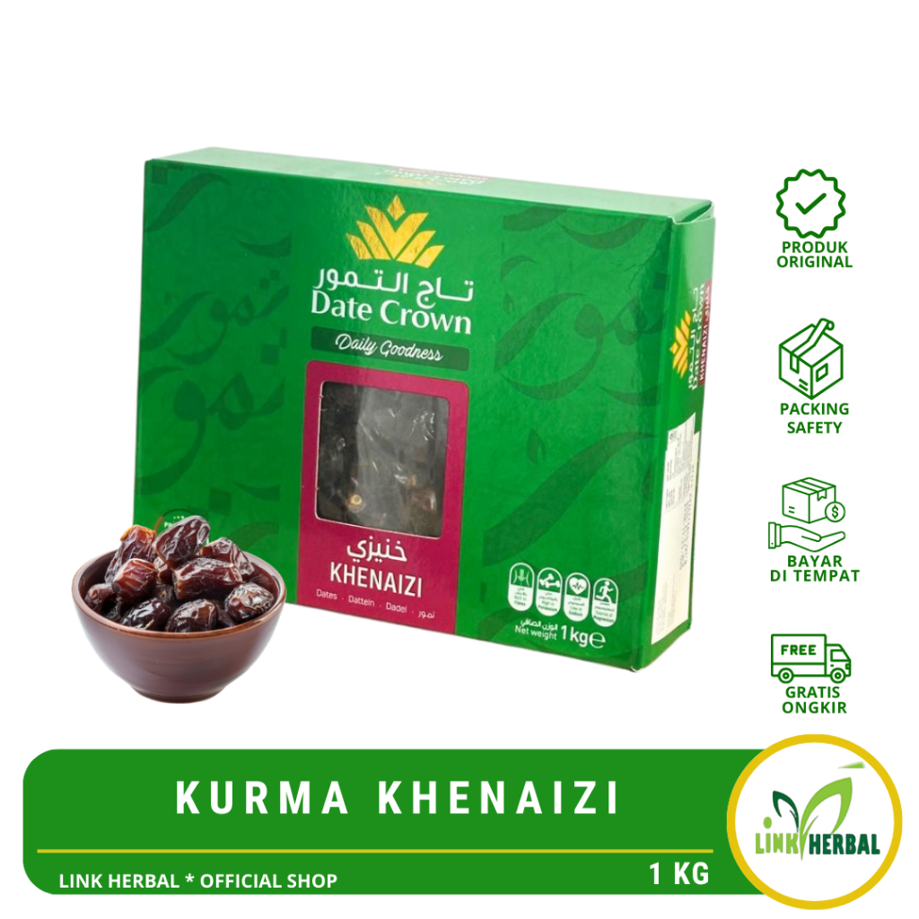Kurma Khenaizi Date Crown 1 Kg | Khenaizi Date Crown