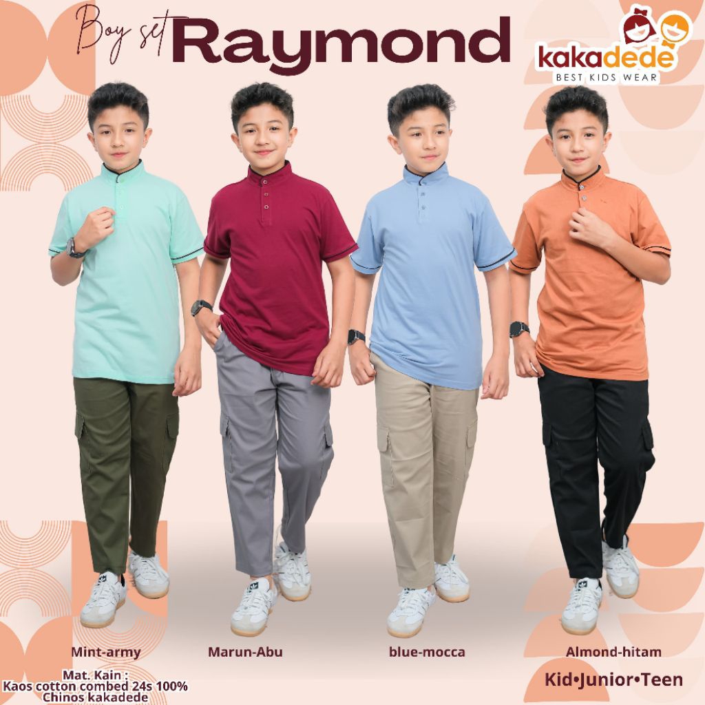 RAYMOND BOY SET KAKADEDE / SET RAYMOND KAKADEDE