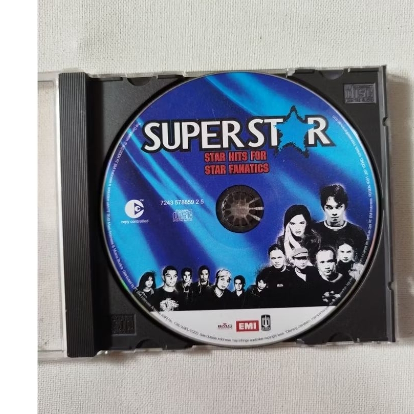CD KOMPILASI INDONESIA SUPER STAR (TANPA COVER)
