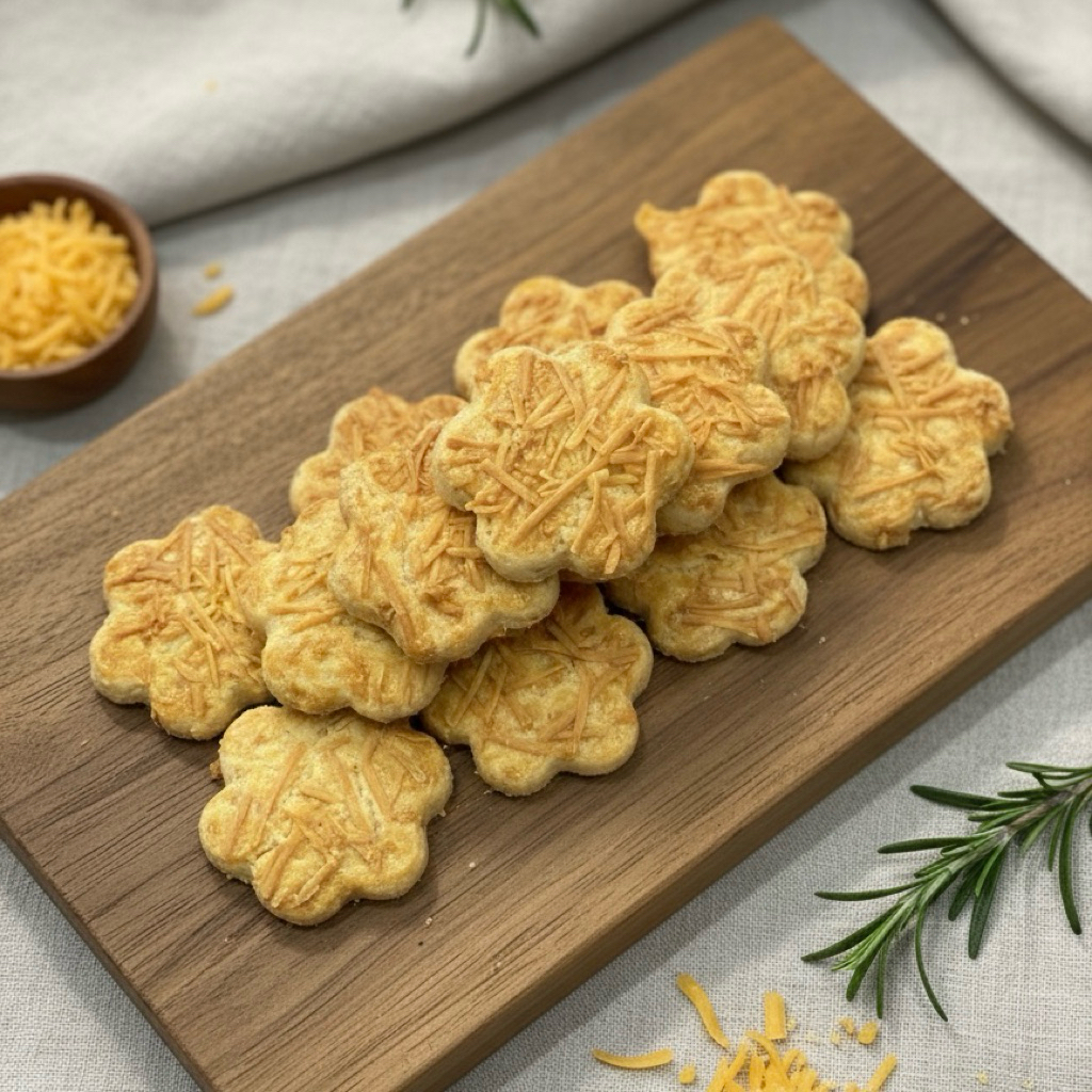 SAKURA CHEESE kue kering kue lebaran cookies keju kiloan 250 gram kue kiloan