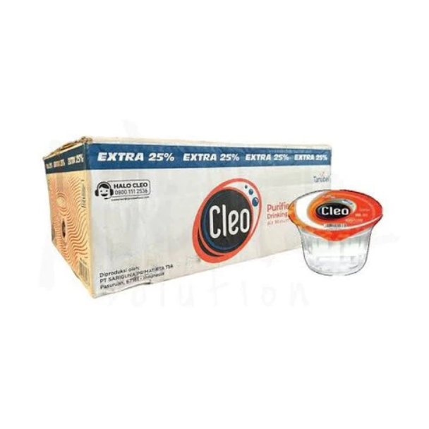 Air Mineral Cleo 120 Ml 1 Dus 40 Pcs