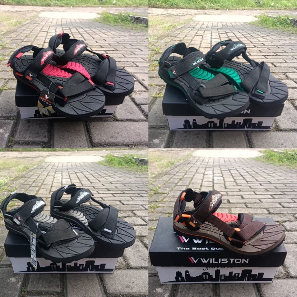 Sandal Wiliston Gunung Brand Lokal original Terbaru