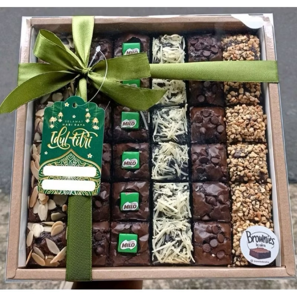Hampers Idul Fitri/Hamoers imlek/Hampers Fudgy Brownies Hampers Lebaran/Hampers Ramadhan/Hampers idu