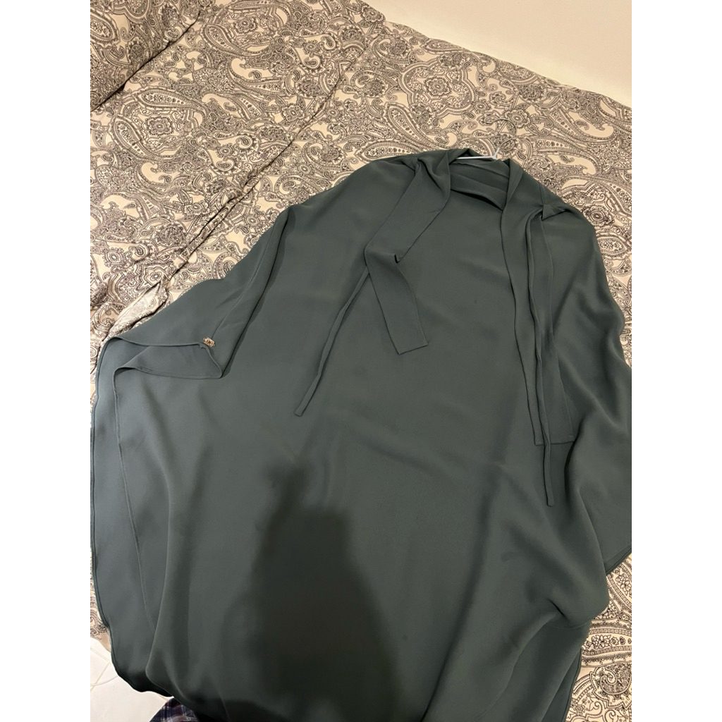 FK Nusseyba warna sadona sage dan coklat dan dusty pink prelove