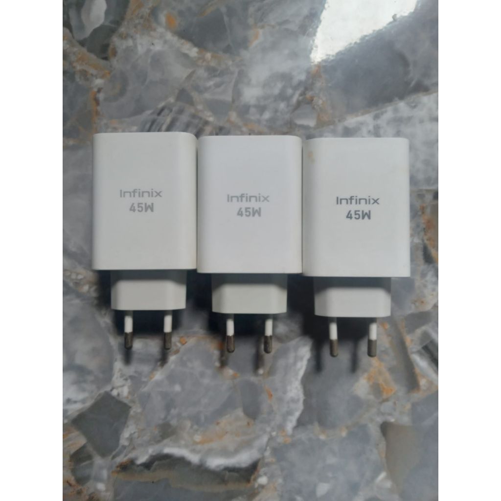BATOK CHARGER INFINIX 45WATT ORIGINAL COPOTAN HP