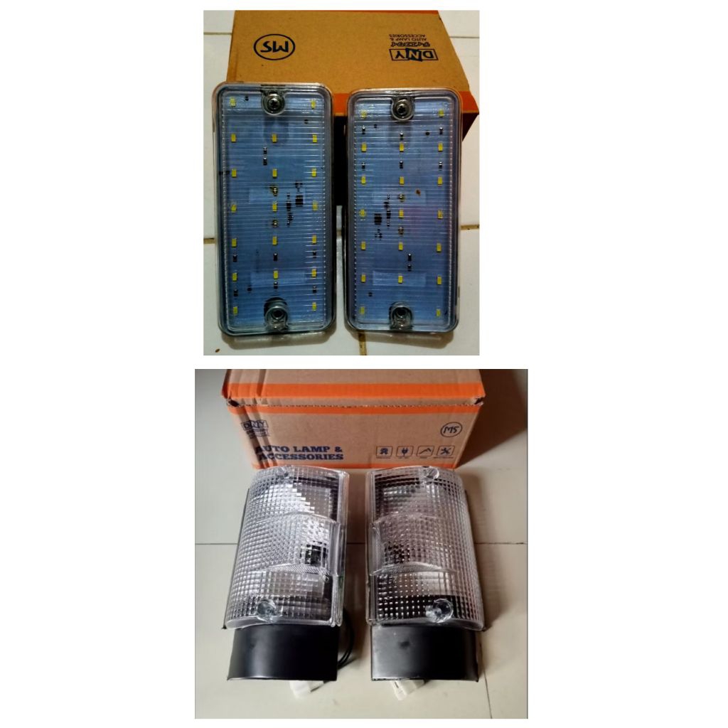 LAMPU SEN + LAMPU BEMPER PS100 RAGASA PS135 RAGASA 2 SET  ,LAMPU SEN PUTIH/ LAMPU BEMPER LED