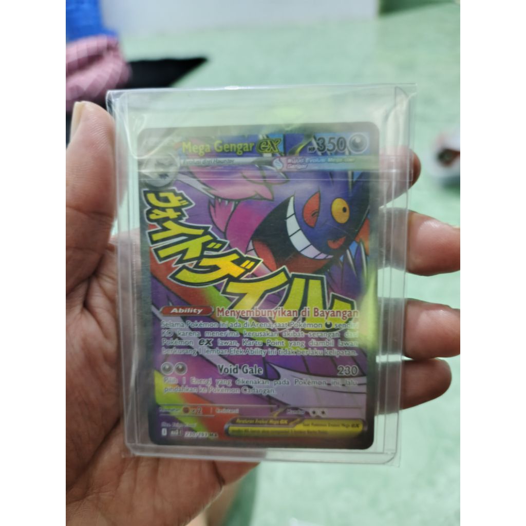 MEGA GENGAR MA, POKEMON CARD ORIGINAL INDO