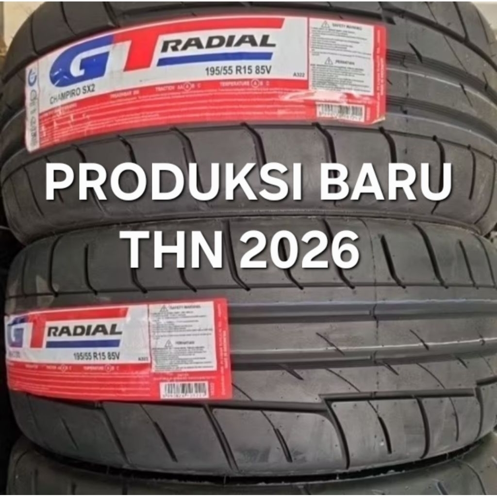 Ban GT radial 195/55R15 champiro SX2 semi slick