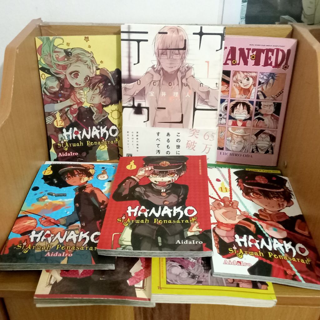 10 count manga BL (preloved)