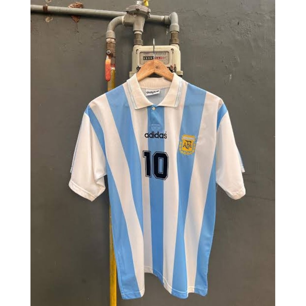 Jersey Ori Argentina World Cup 1994 Maradona No.10