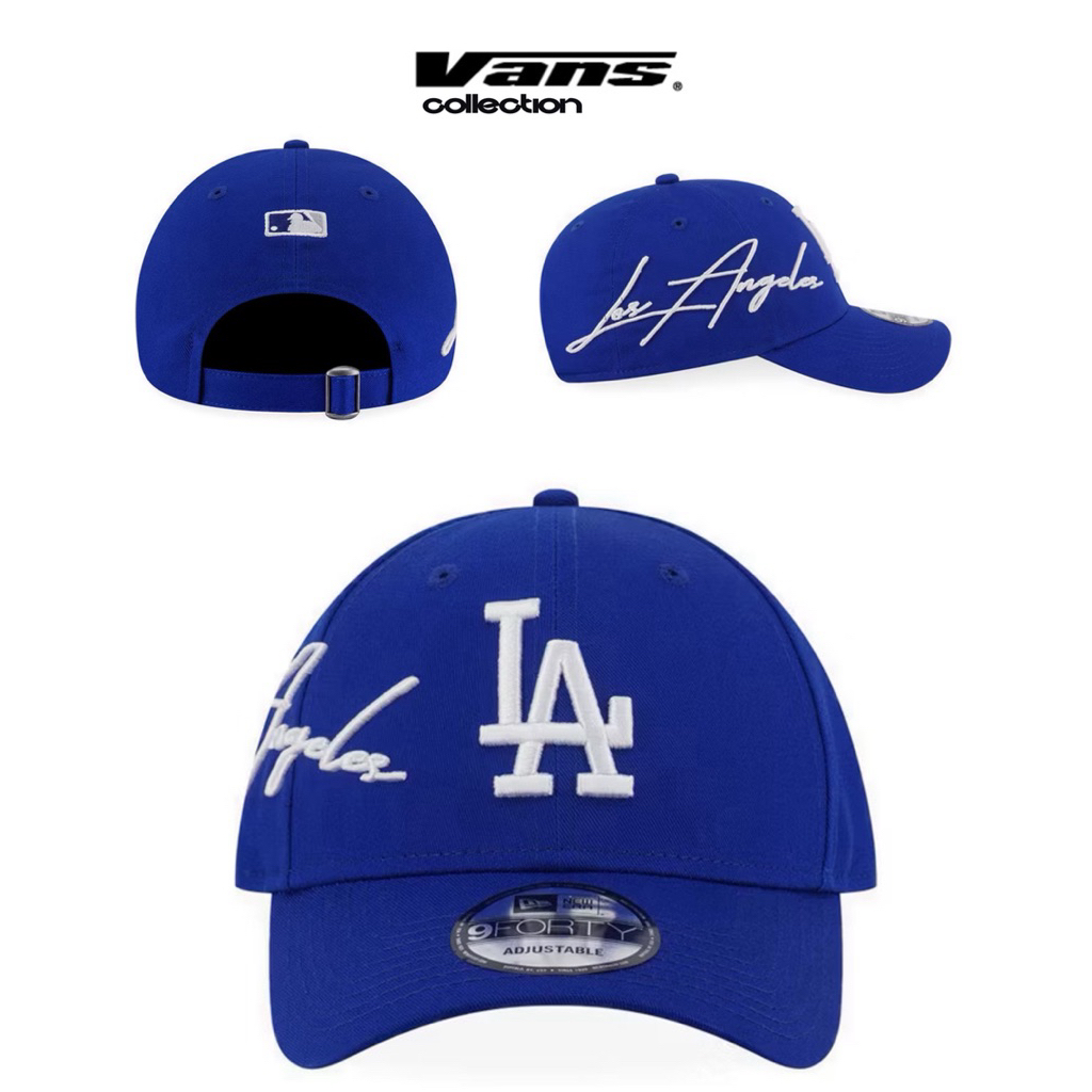 Topi New Era Original | New Era 940 Mix League Script LA Dodgers Men's Cap - Light Royal