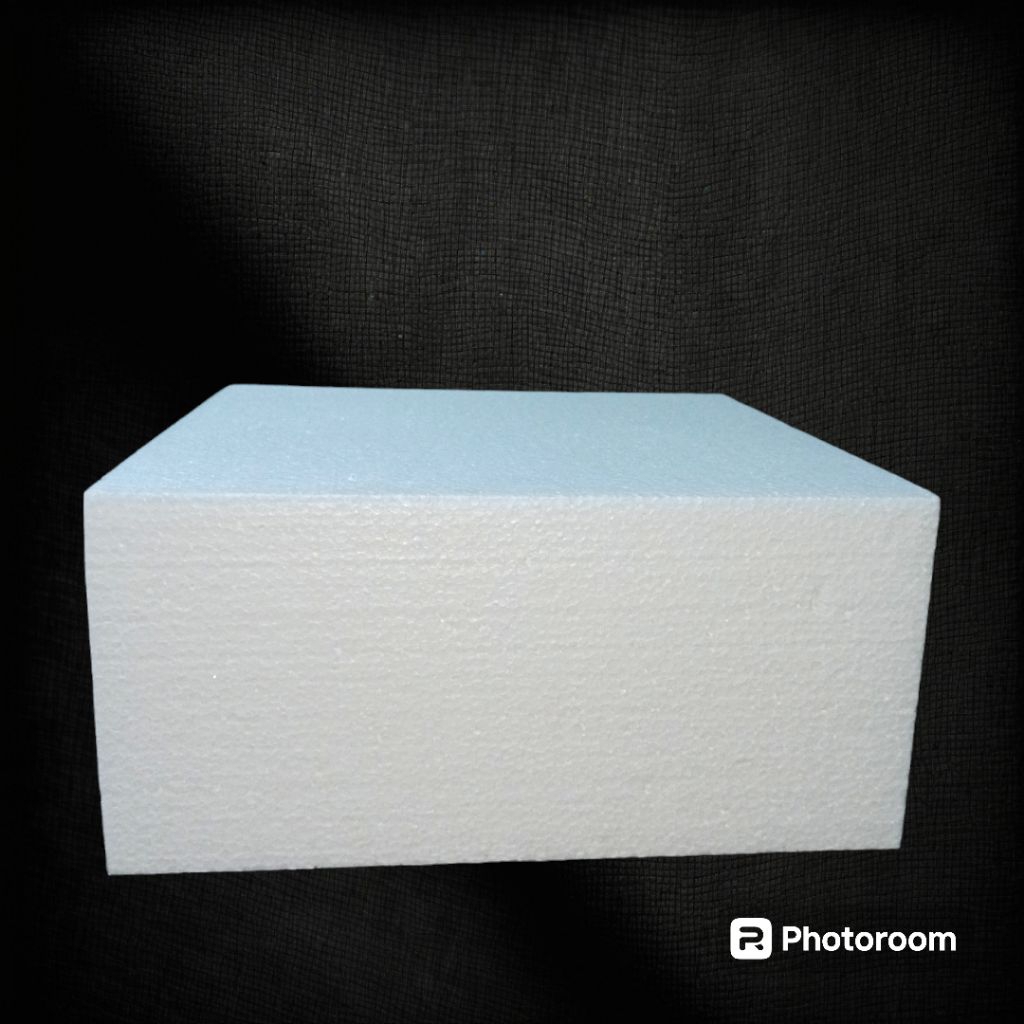 Custom Styrofoam ukuran 45x25x20cm gabus balok