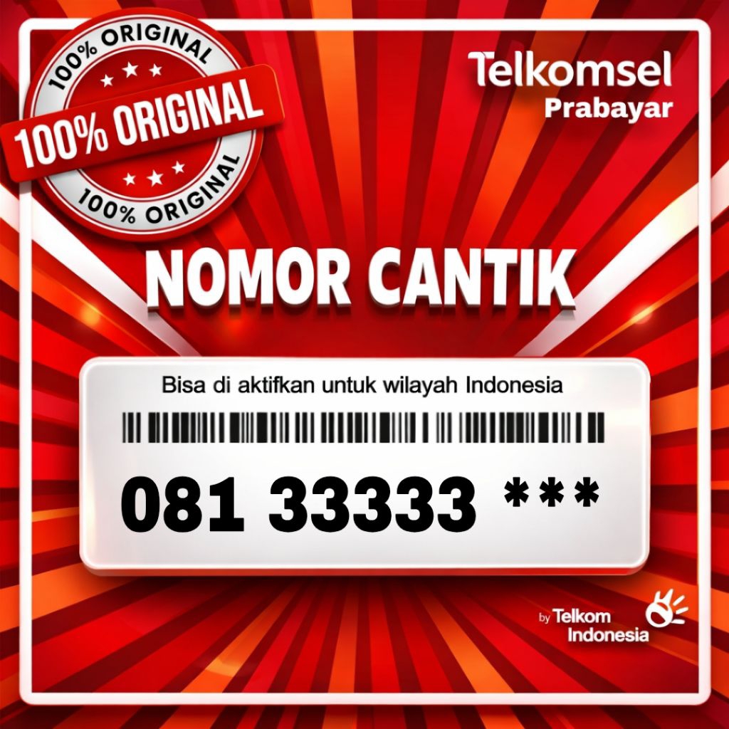 Nomor Cantik SimPATI kartu Perdana 11 Digit Bonus kuota