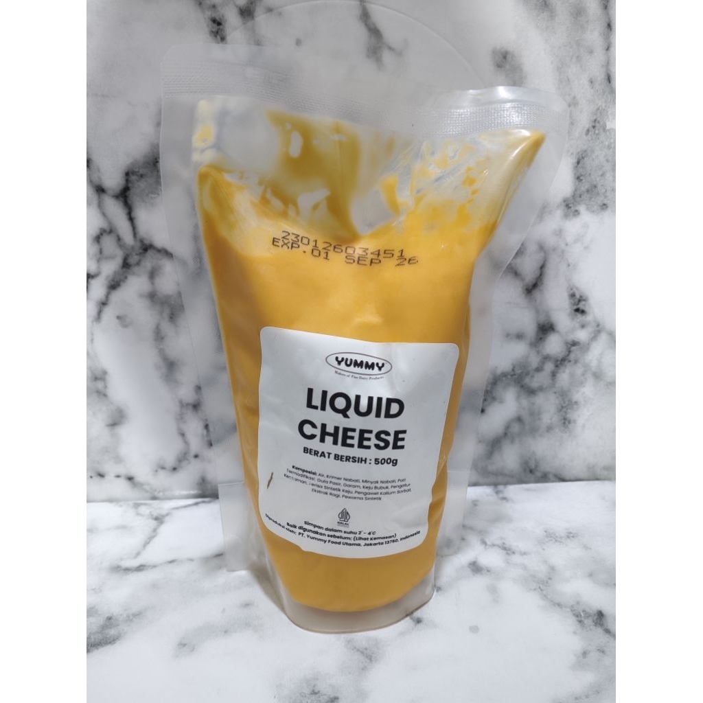 YUMMY LIQUID CHEESE/SAUS KEJU 500GR-INSTAN ONLY