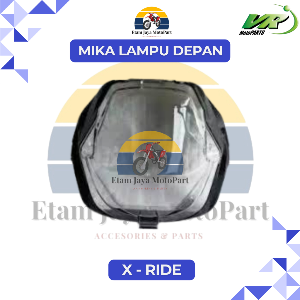 MIKA LAMPU DEPAN MOTOR X-RIDE - VR