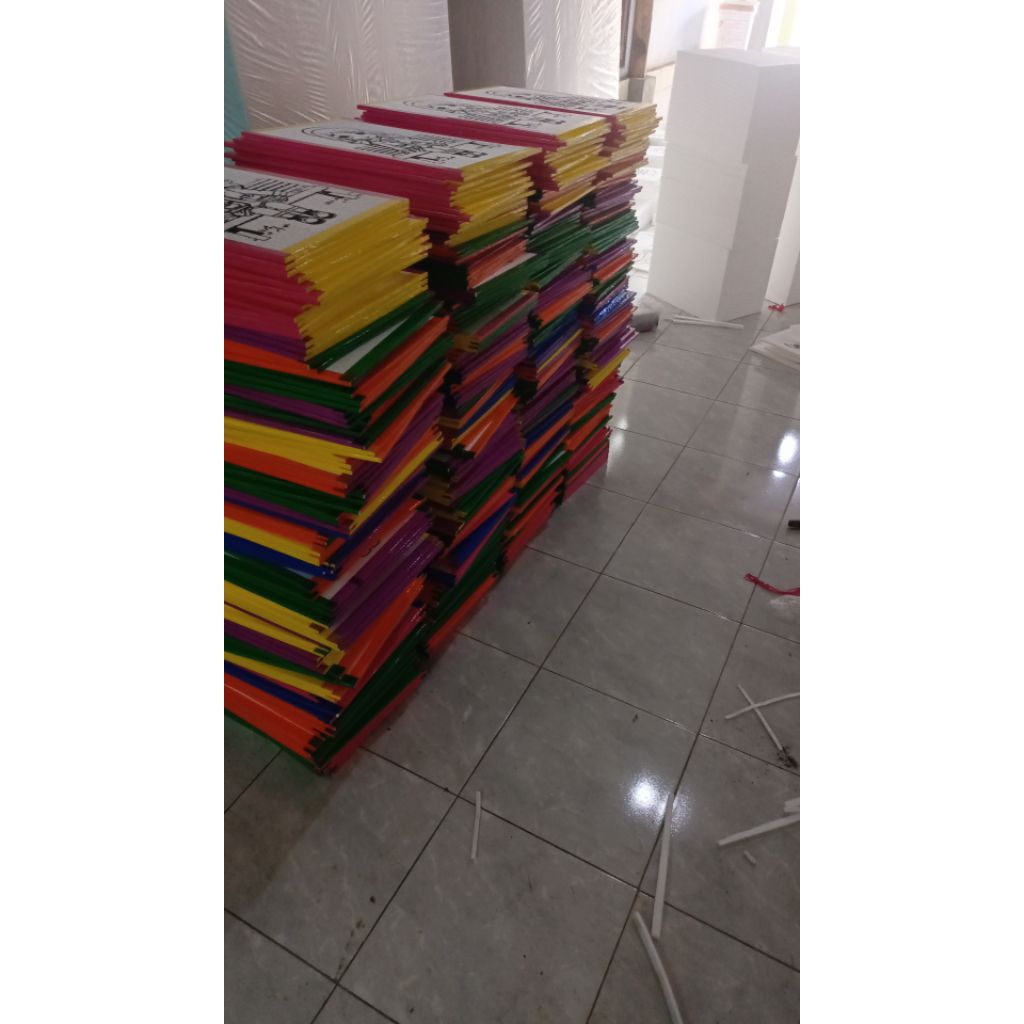 styrofoam lukis anak