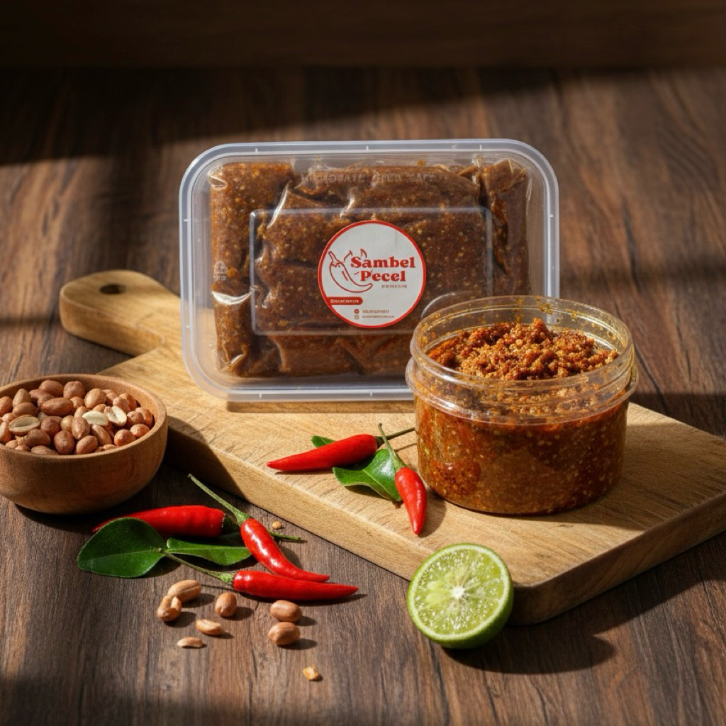 SAMBEL PECEL NGANJUK / SAMBAL PECEL OSCARDELLA / SAMBEL KACANG / SAMBEL PECEL KEMASAN